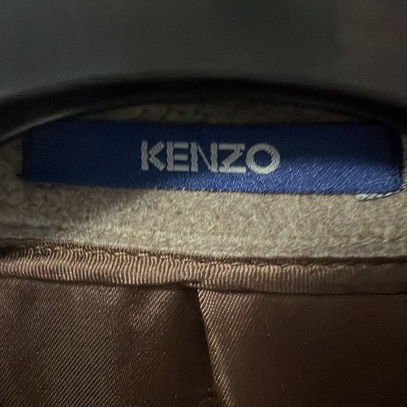 Kenzo Mens Wool Coat Size 44 - Picture 2 of 6